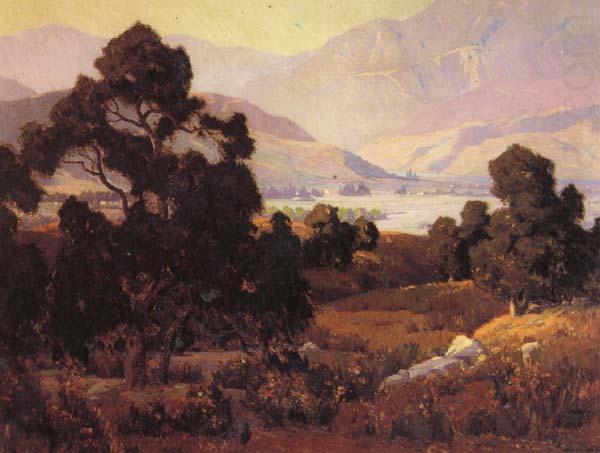 Elmer Wachtel Santa Paula Valley china oil painting image